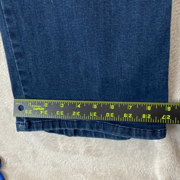 Democracy Womens Jeans Size 16 Ab Technology Stretch Bootcut Blue Denim Casual - Picture 4 of 13